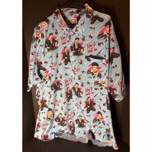 RSVLTS x The Office Date Mike Nice To Meet Me Button Shirt Mens 3XL